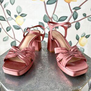 Reformation Maize platform sandal